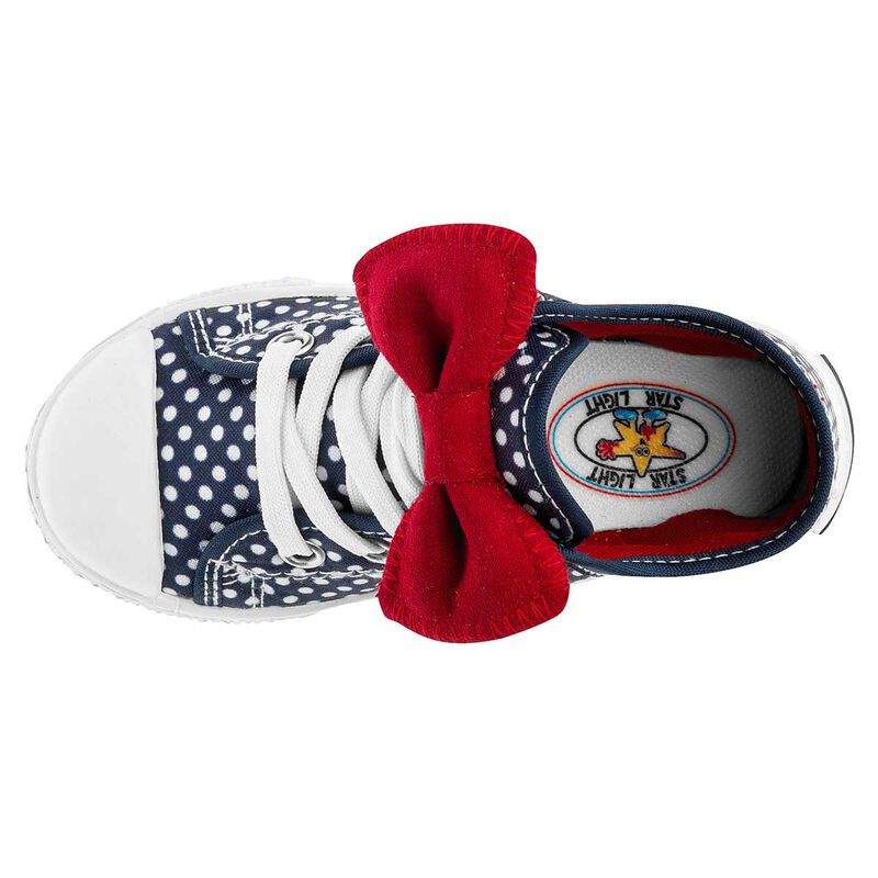 Esmeralda Tenis para bebé niña marino blanco image number null