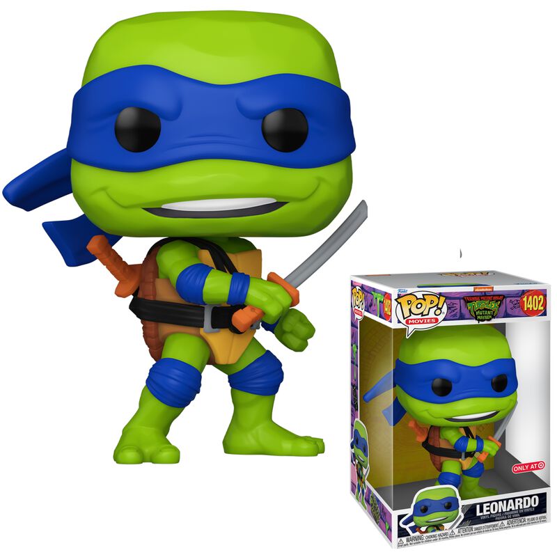 Funko Pop Jumbo Leonardo Tortugas Ninja 10 Pulg... image number null