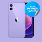 Iphone 12 Reacondicionado 64Gb Morado + Power Bank 10000Mah