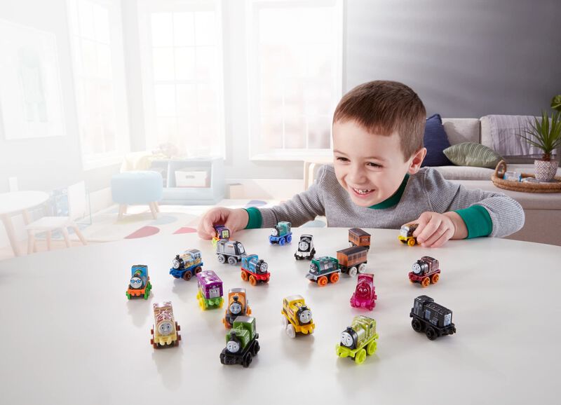 Toy Trains Thomas & Friends Minis, Paquete De 2... image number null
