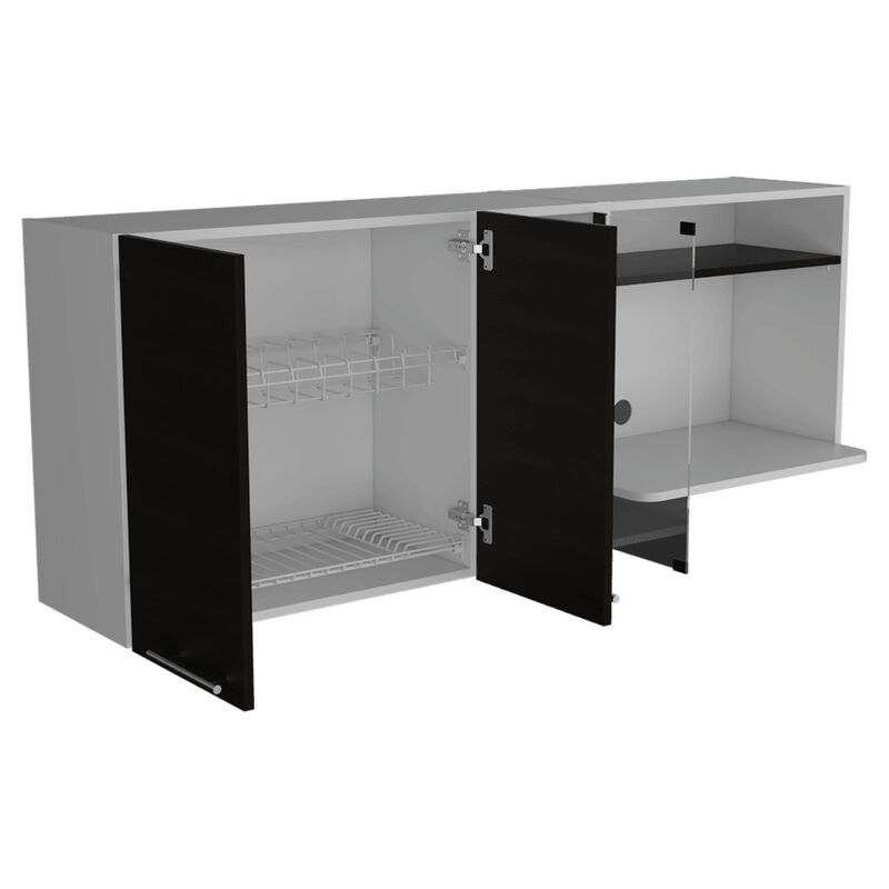 Gabinete Superior Viltex color Wengue y Blanco image number null