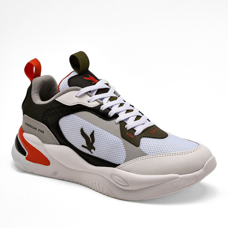 American Fire Tenis urbano para joven blanco ne... image number null