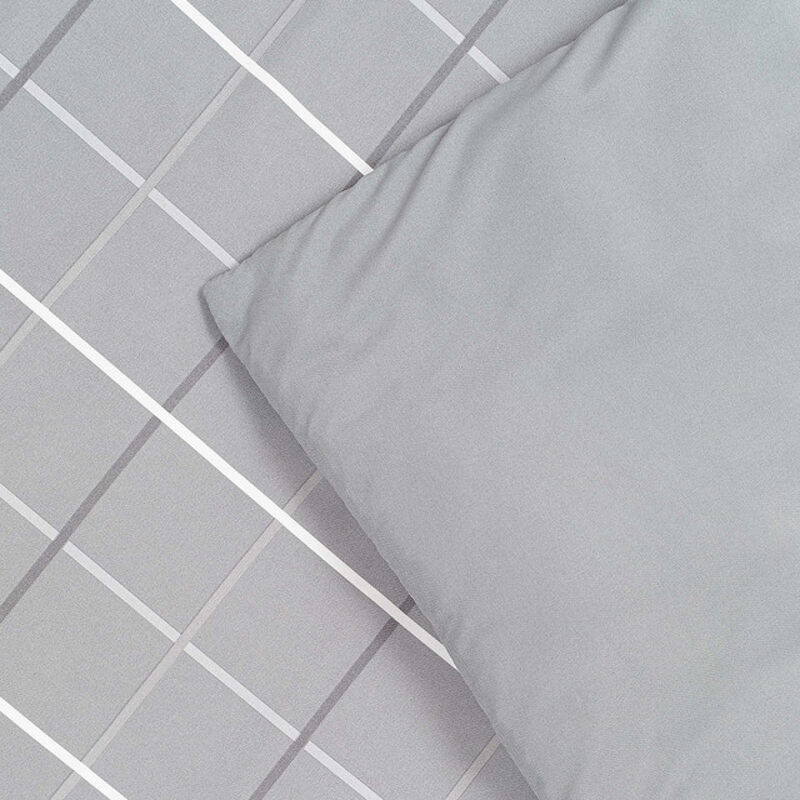 Set Edredón King Size Kaltex Home Boris Grey image number null