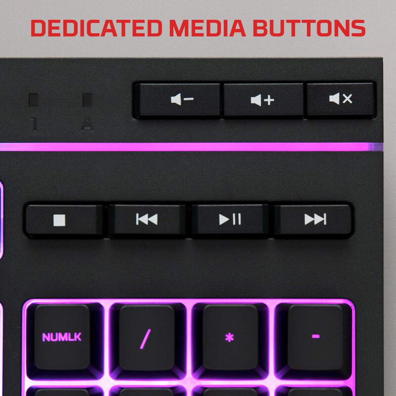 Teclado Gaming Hyperx Alloy Core Rgb Membrane B... image number null
