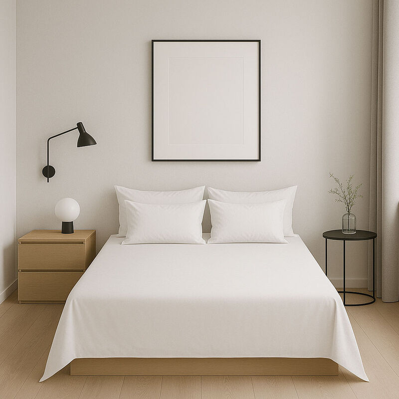 Juego de S&aacute;banas Microfibra Suaves y Duraderas ... image number null