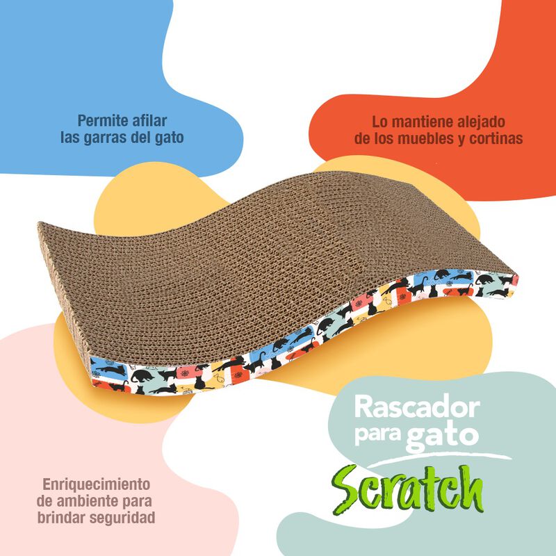 Fancy Pets Rascador Onda Para Gatos 44 Centímet... image number null