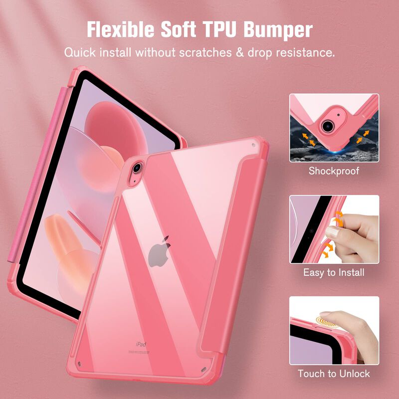 Funda Fintie Hybrid Slim Para Ipad 10th Gen 10.... image number null