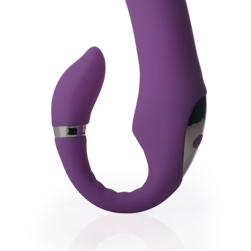 VIBRADOR DE CONSOLADOR MORADO EGGEN DUAL image number null