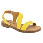 Moramora Sandalia para mujer amarillo