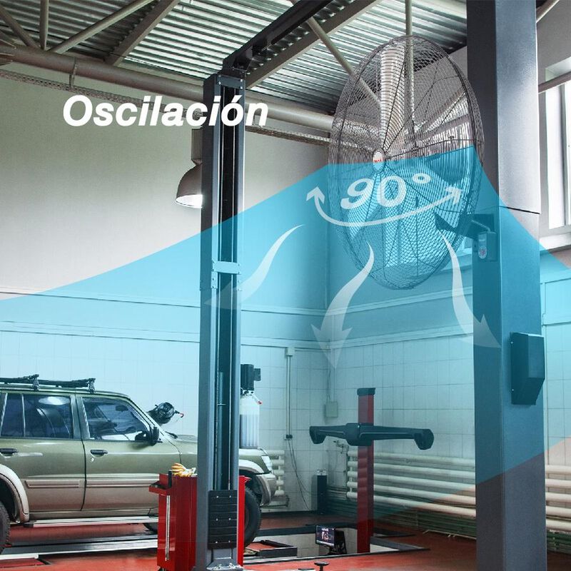 VENTILADOR PARED INDUSTRIAL MYTEK 3422 30 PUL 3... image number null