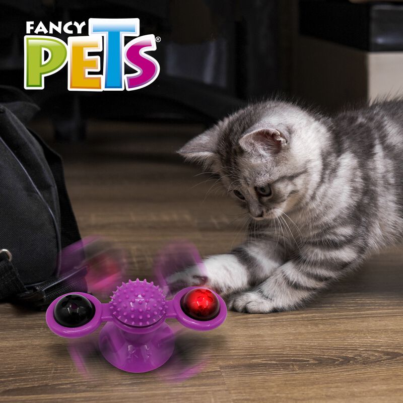 Fancy Pets Juguete Play Spinner Con Catnip Para... image number null