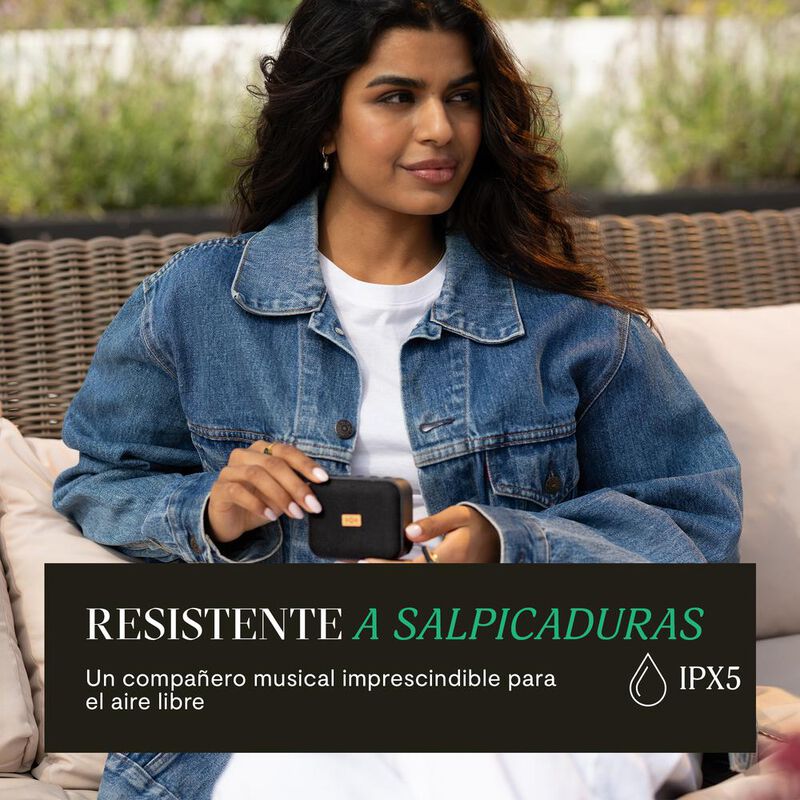 Bocina Port&aacute;til Jammin Signature Black The Hous... image number null