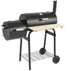 Asador para Carbón con Llantas Bluelander