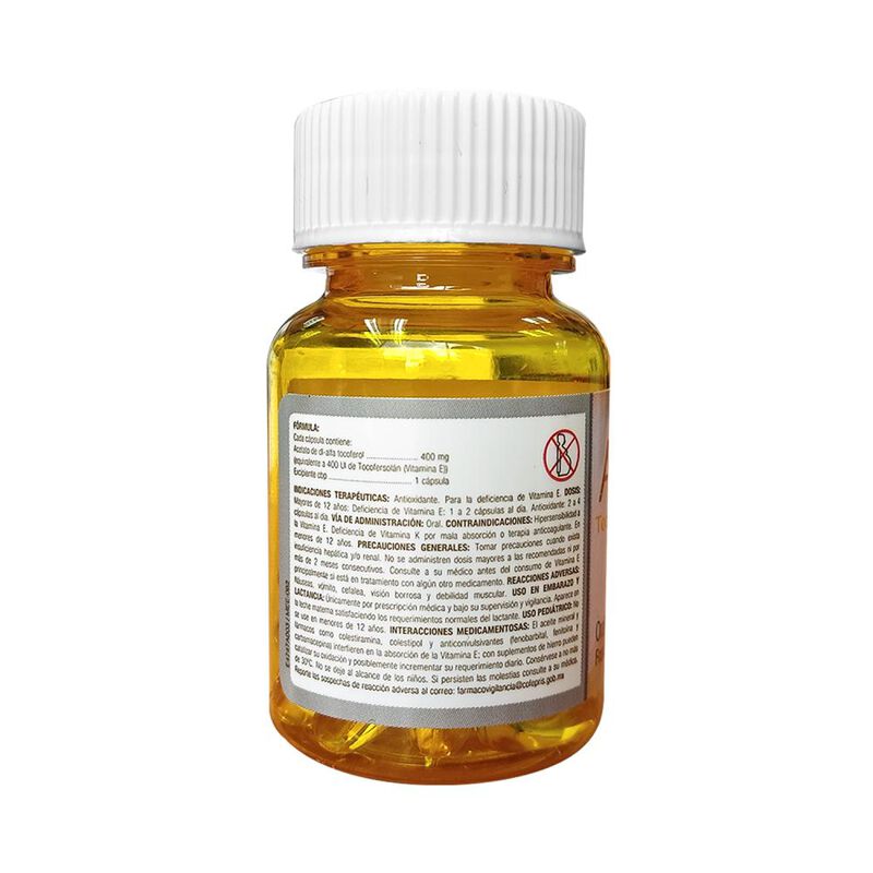 Afrodit Vitamina E 30 C&aacute;psula(s) image number null