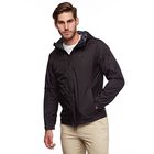 Chaqueta Tommy Hilfiger Ligera Impermeable Para Hombre Negra