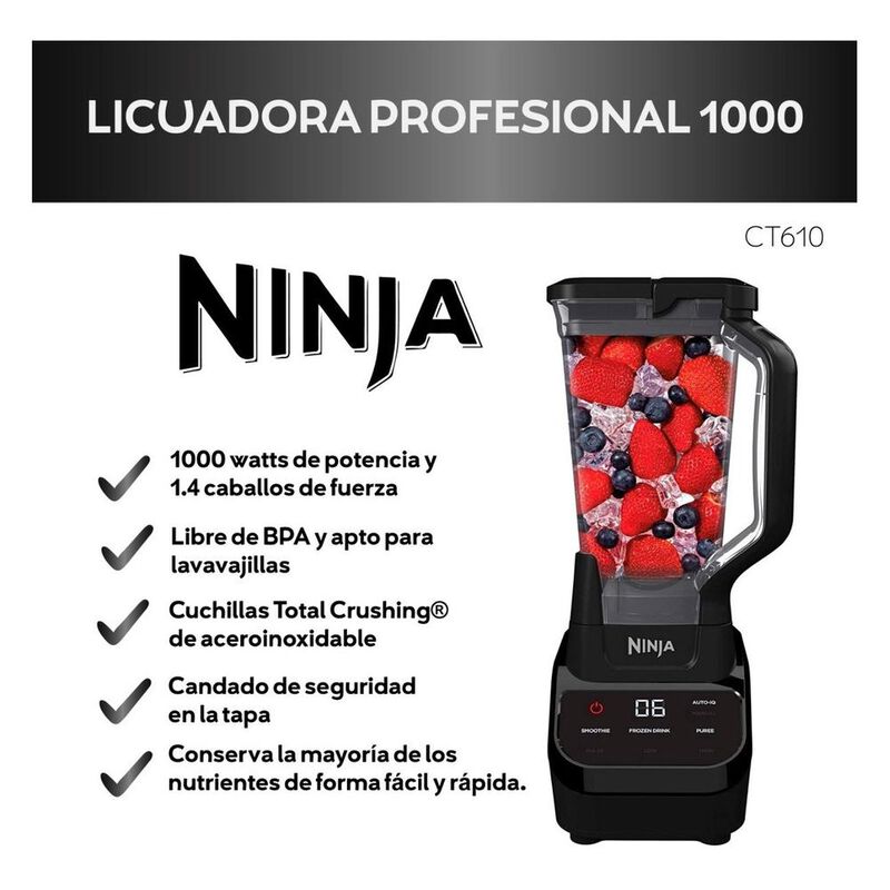 Ninja Licuadora Profesional Con Pantalla Táctil... image number null