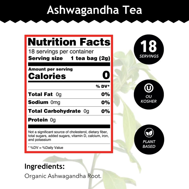 Tea Buddha Teas, Ra&iacute;z De Ashwagandha Org&aacute;nica A... image number null