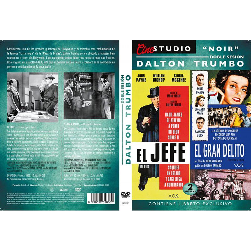 El Jefe + El Gran Delito (v.o.s.) [dvd] (1956,1... image number null