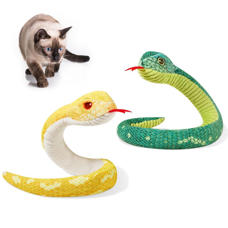 Juguete Para Gatos Potaroma Snake Catnip Con So... image number null