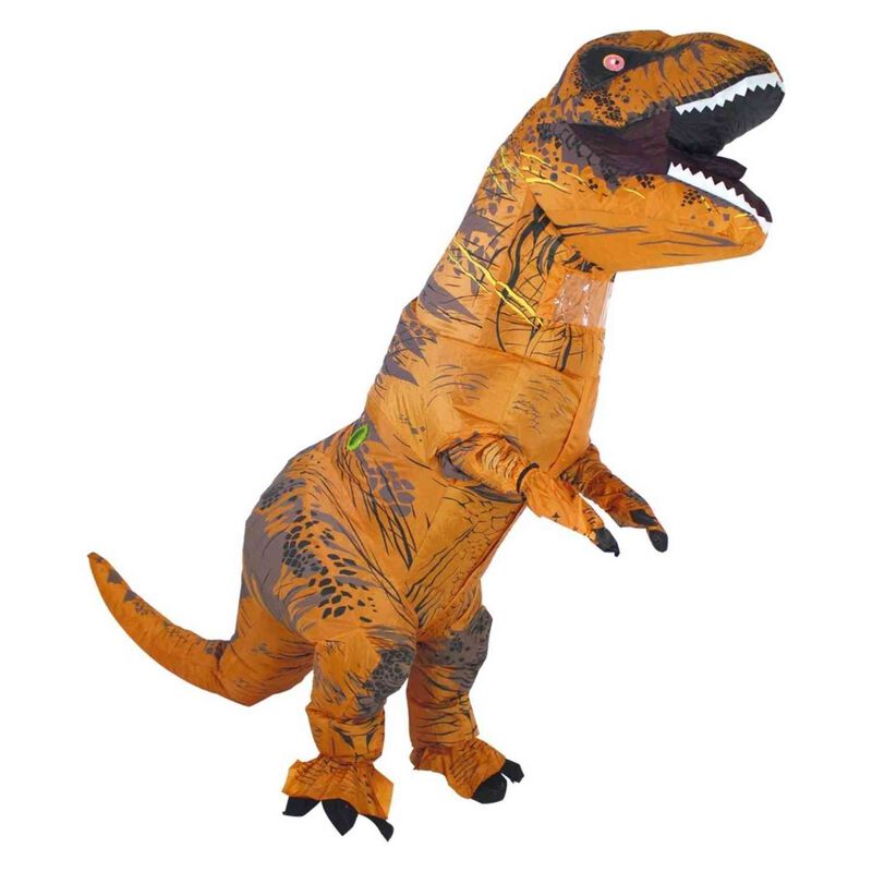 Disfraz Dinosaurio Traje Inflable T-rex Jurasic... image number null