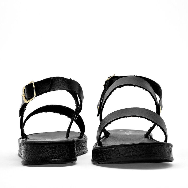 Felisa Villalobos Sandalia para mujer negro image number null