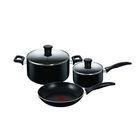 Bater&iacute;a De Cocina T-Fal A741S585 Family Cook 5 Piezas Negro