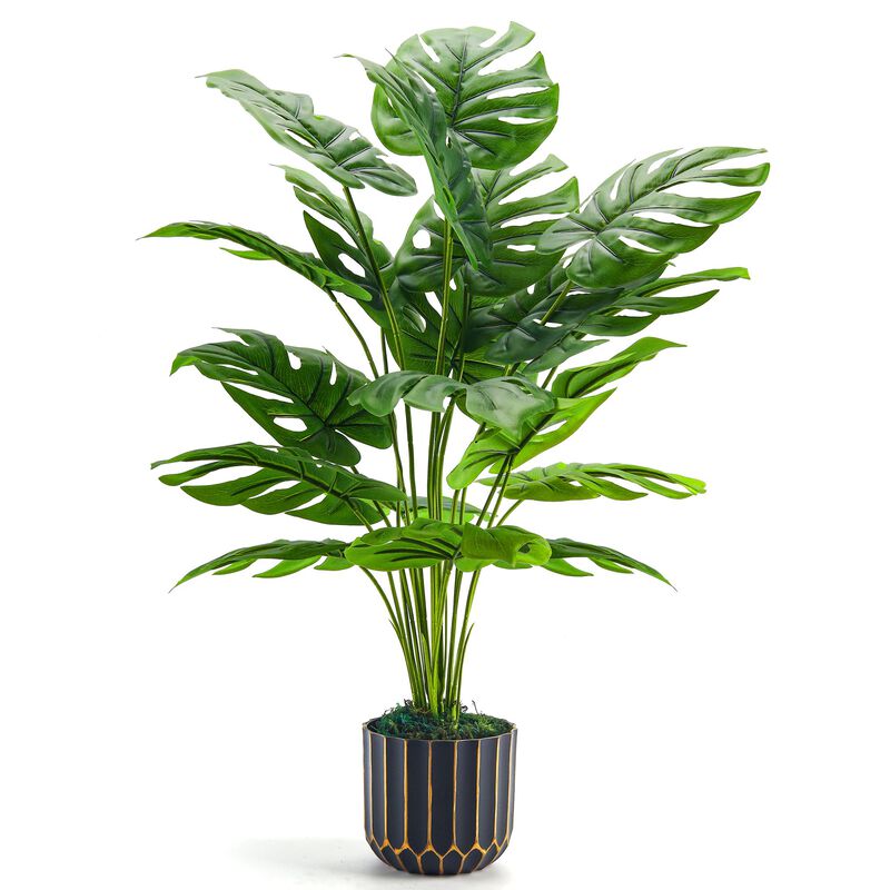Planta Artificial Der Rose Monstera De 70 Cm De... image number null