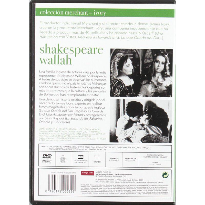 Shakespeare Wallah [dvd] image number null