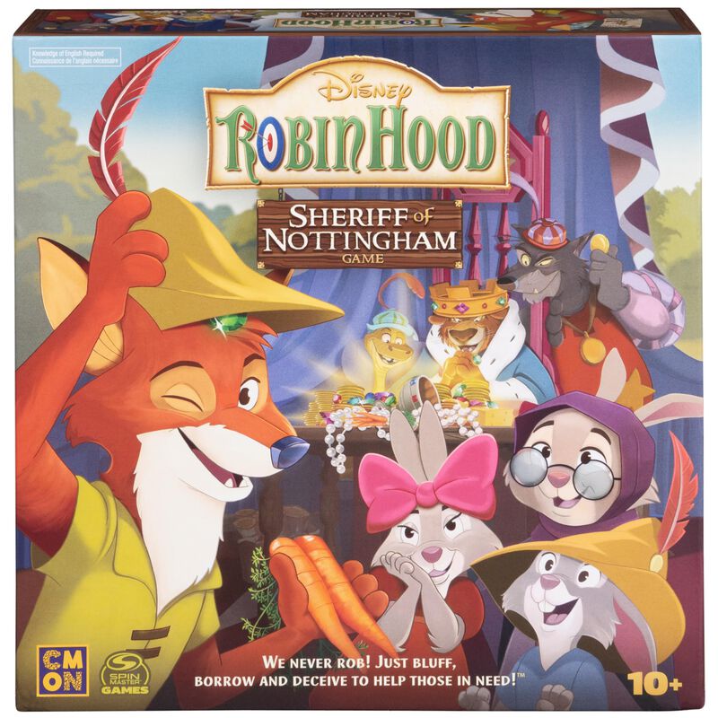 Juego De Mesa Spin Master Disney Robin Hood She... image number null