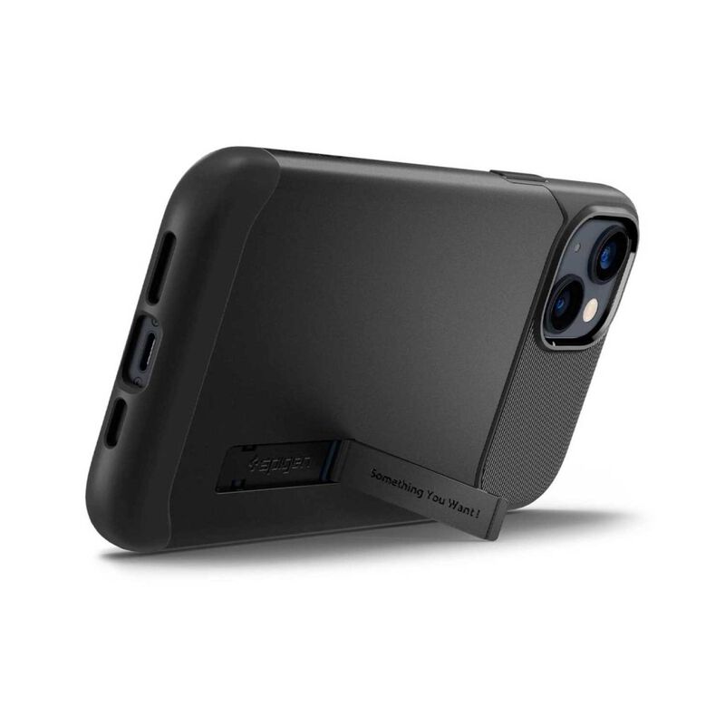 Funda Spigen Slim Armor Para Iphone 14 Plus Neg... image number null