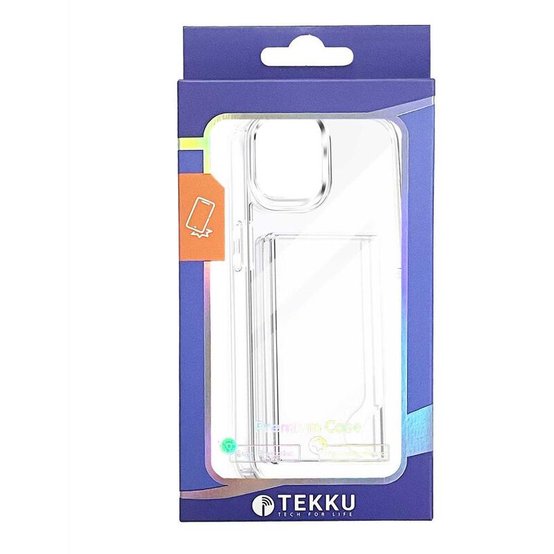 Funda TEKKU porta Tarjetas para iPhone 15 Trans... image number null