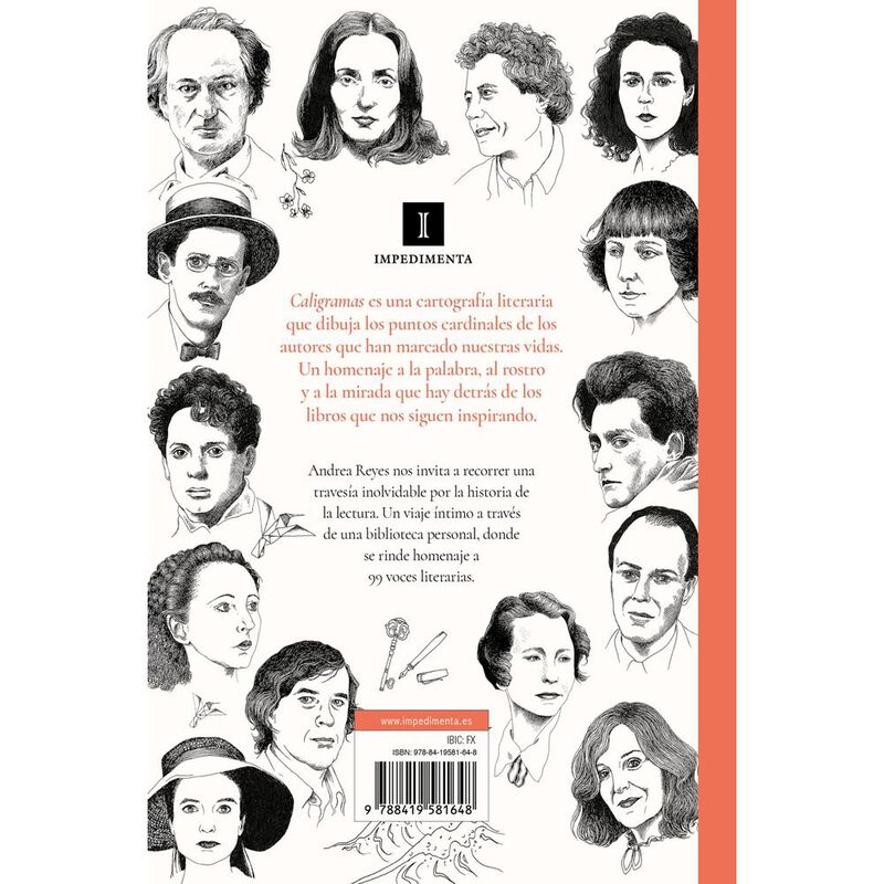 Caligramas. 99 rostros de la literatura image number null