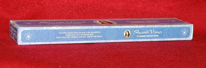 Incienso Shanti Vana Jazm&iacute;n 15 g (10‑12 Varilla... image number null