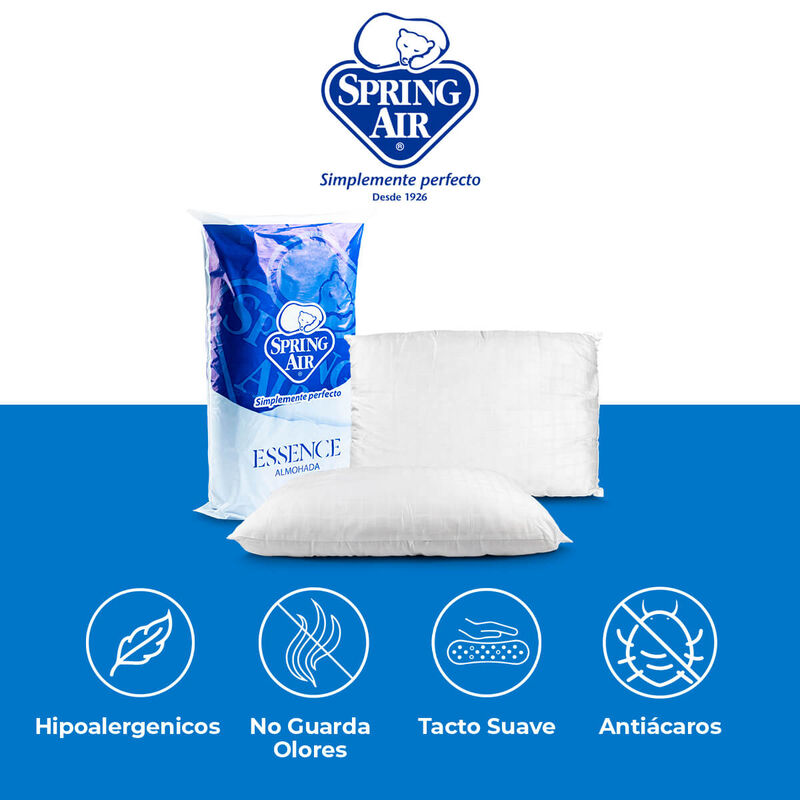 Almohadas Spring Air Peach Feel Essence 2 Pack image number null