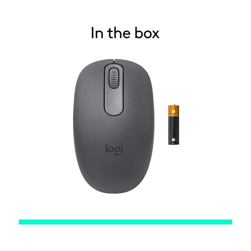 Mouse Inal&aacute;mbrico Logitech M196 Gris image number null