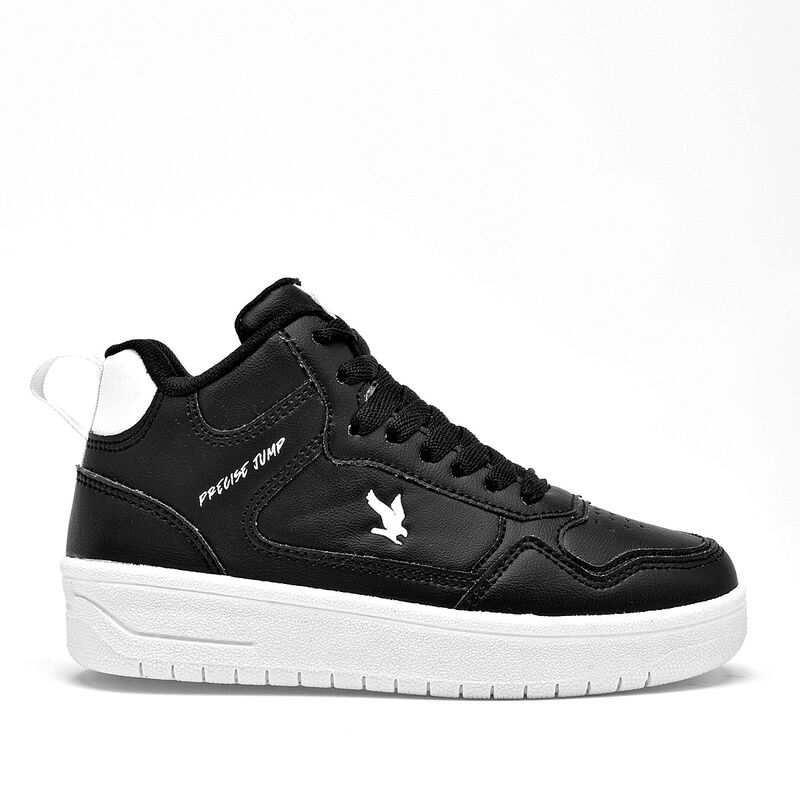 American Fire tenis para ni&ntilde;o negro blanco cod ... image number null
