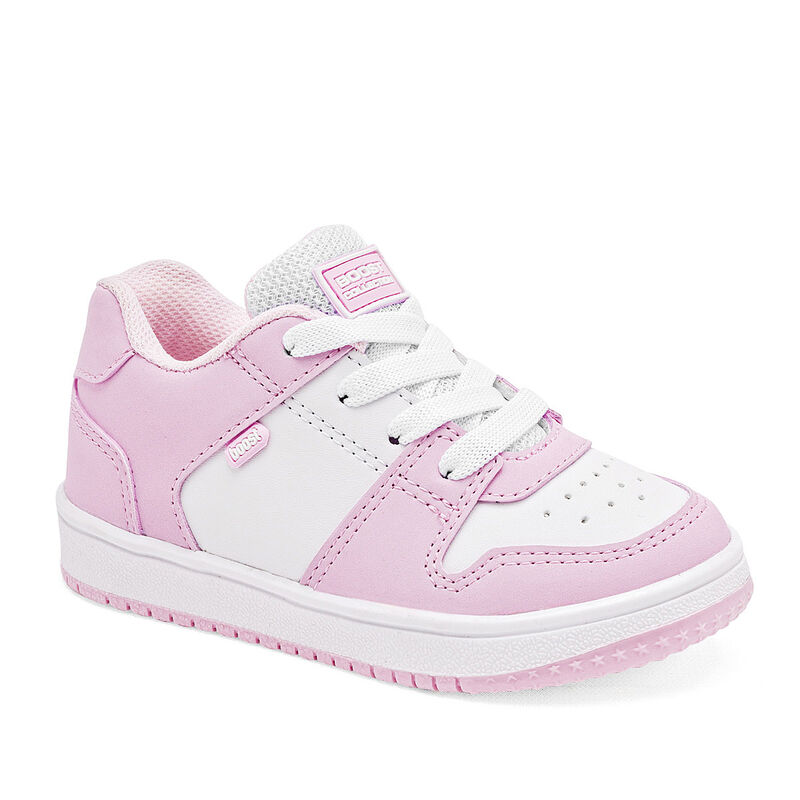 Boost Tenis para beb&eacute; ni&ntilde;a rosa blanco image number null