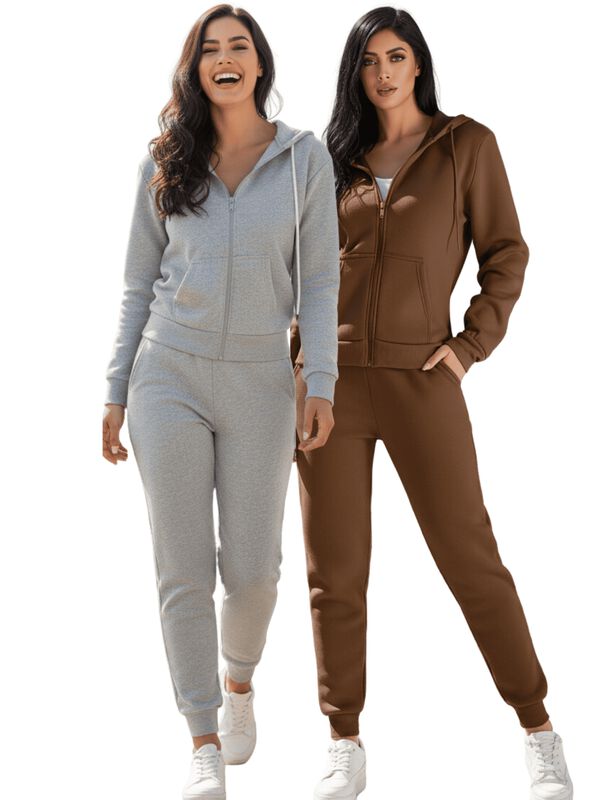 Set De 2 Conjuntos Mujer T&eacute;rmico CONJ-07-PX2 Gr... image number null