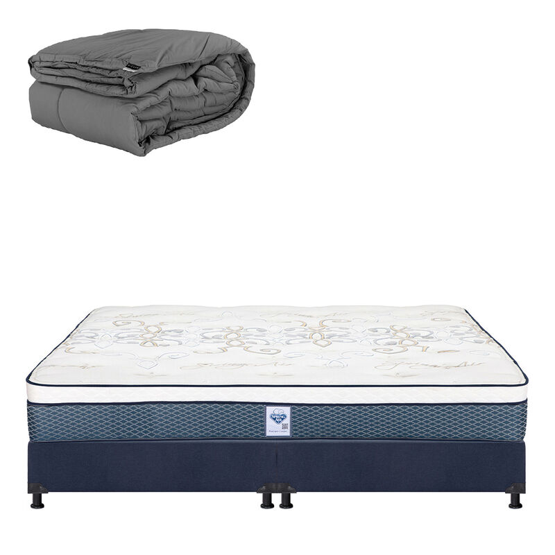 Colch&oacute;n King Size Cantabria + Box + Edredon Hom... image number null