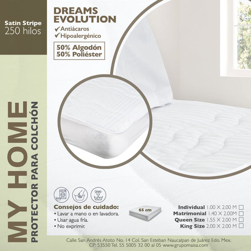 Protector De Colchon Dreams Evolution Con Cajon image number null