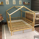 Matrimonial - Cama Casa Montessori de Madera Duduk - Blanca