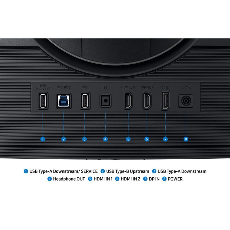 Monitor Gamer 40 Samsung Odyssey G7 Curvo WUHD ... image number null