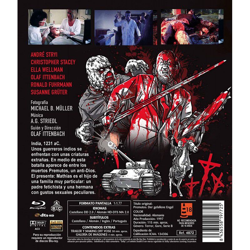 Premutos: El &Aacute;ngel Ca&iacute;do [blu-ray] (1997) image number null
