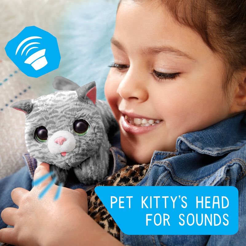Interactive Pet Just Play Furreal Newborn Kitty... image number null