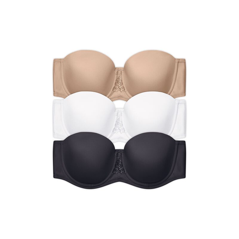 Sujetador Vanity Fair 38C Juego 3 (Negro, Blanc... image number null