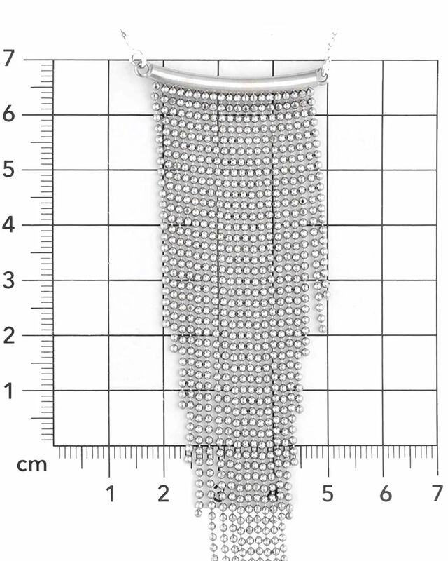Gargantilla De Plata .925  45 Cm image number null