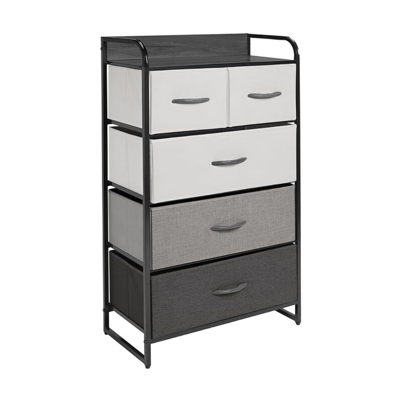 Cajonera con 5 Cajones, 4 Niveles y 1 Repisa pa... image number null