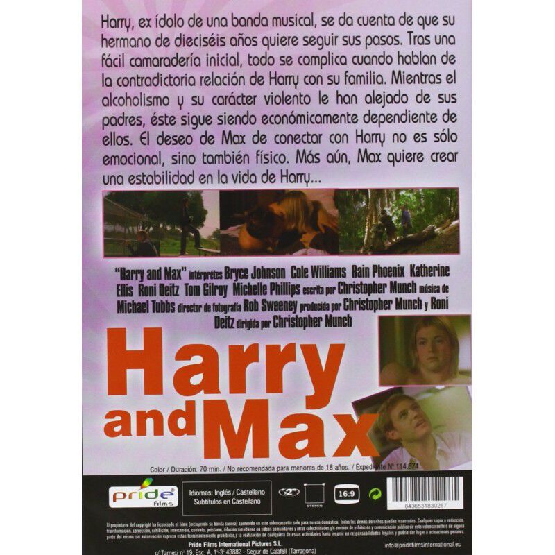 Harry And Max [dvd] (2004) image number null