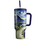 Vaso T&eacute;rmico Meoky 1,2 l Con Asa Y Pajilla