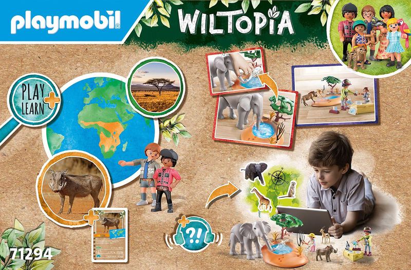 Elefante De Juguete De Playmobil En El Pozo De ... image number null
